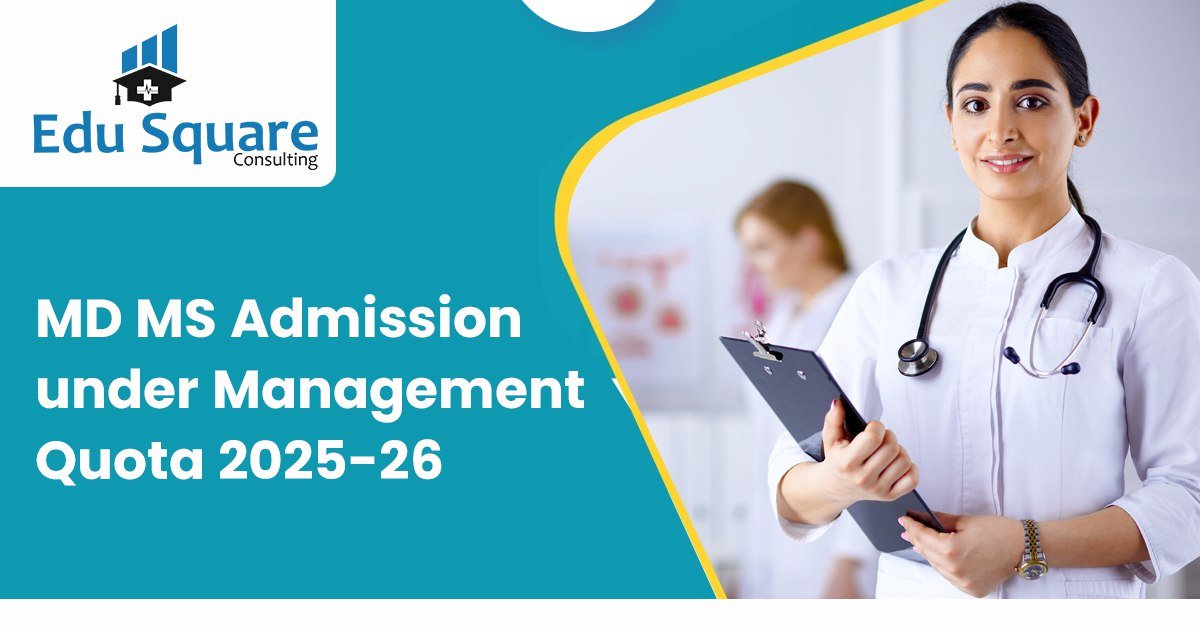 MD MS Admission under management quota